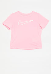 Nike Girls Play All Day Dri-Fit T-Shirt In Pink