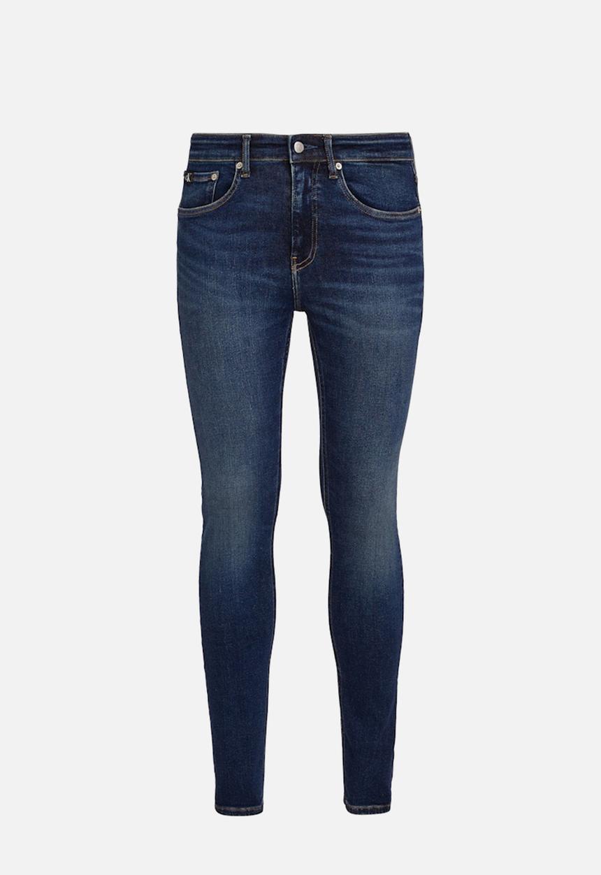 Calvin Klein Super Skinny Jeans In Denim Dark