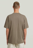 G-Star Raw Mens Badge Relaxed T-Shirt In Turf