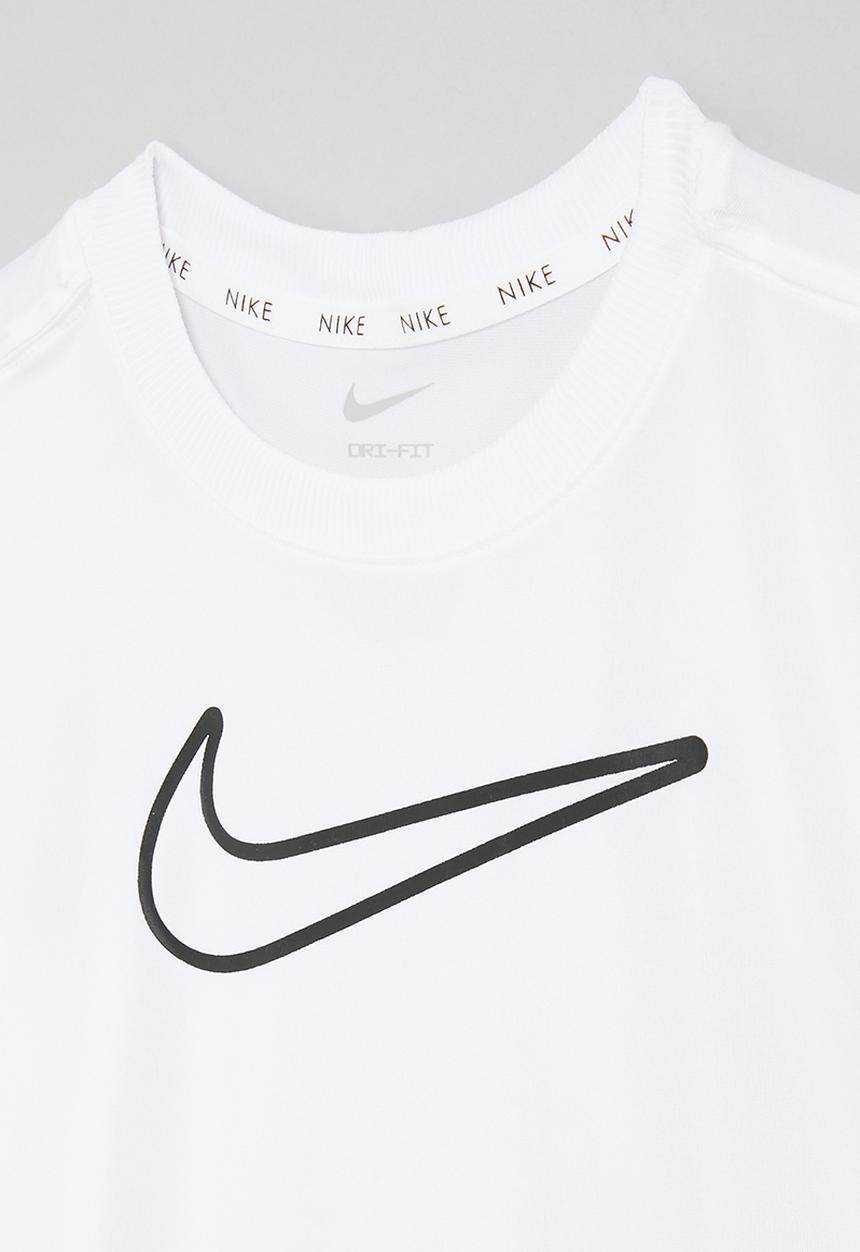 Nike Girls All Day Play Dri-Fit T-Shirt In White