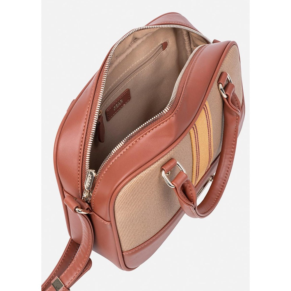 Polo Riviera Top Handle Camera Bag In Tan