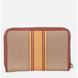 Polo Riviera Smalls Medium Zip Around Purse In Tan