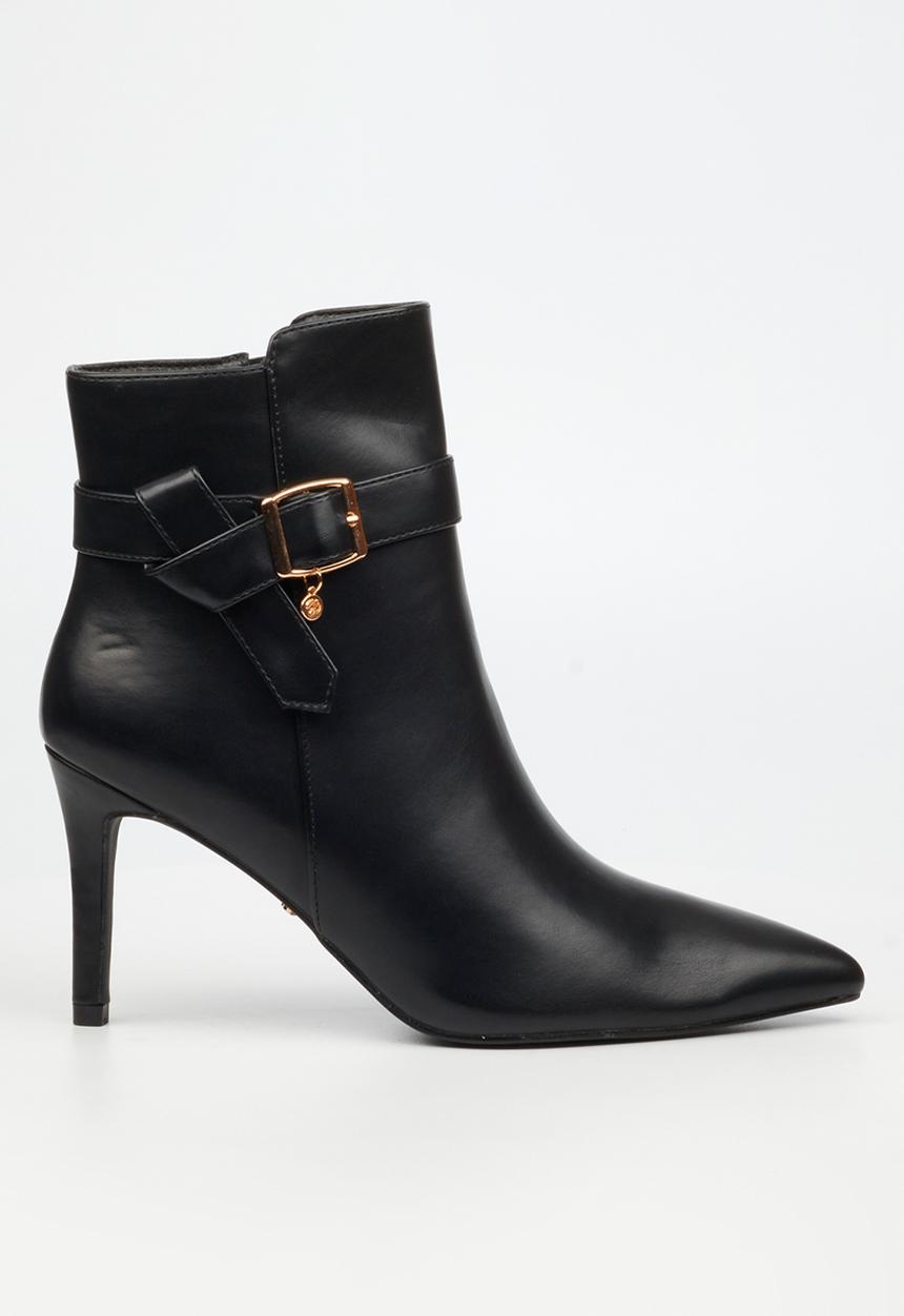 Miss Black Moss 1 Heel Boots In Black