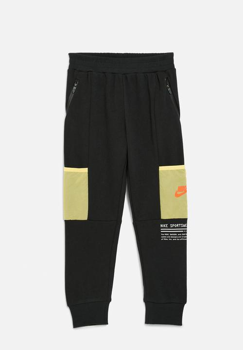 Nike Boys Black Nsw Paint Yf Pant
