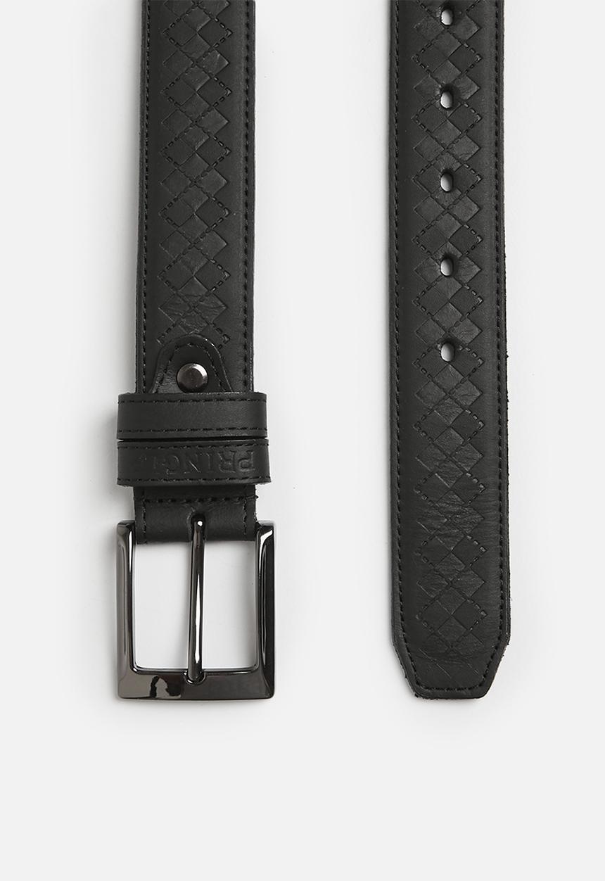 Pringle Mens Nolan Belt In Black