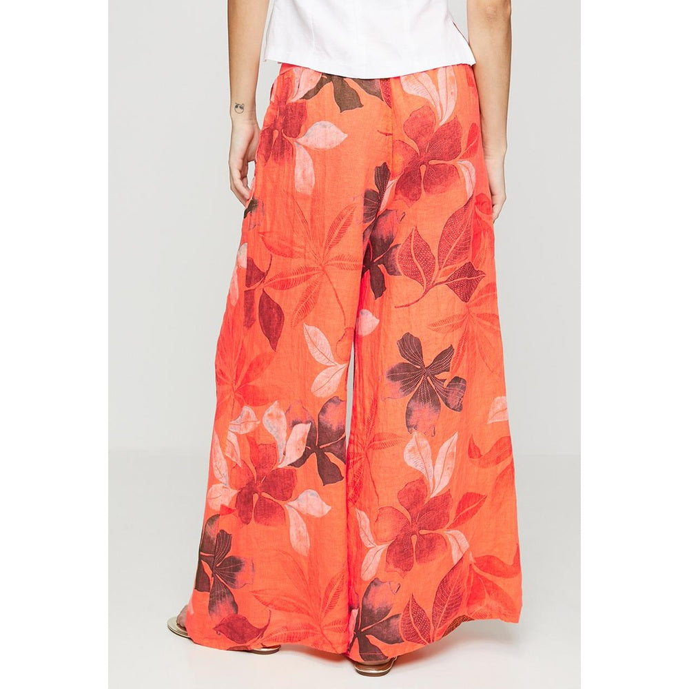 Izabel London Ladies Trousers in Orange