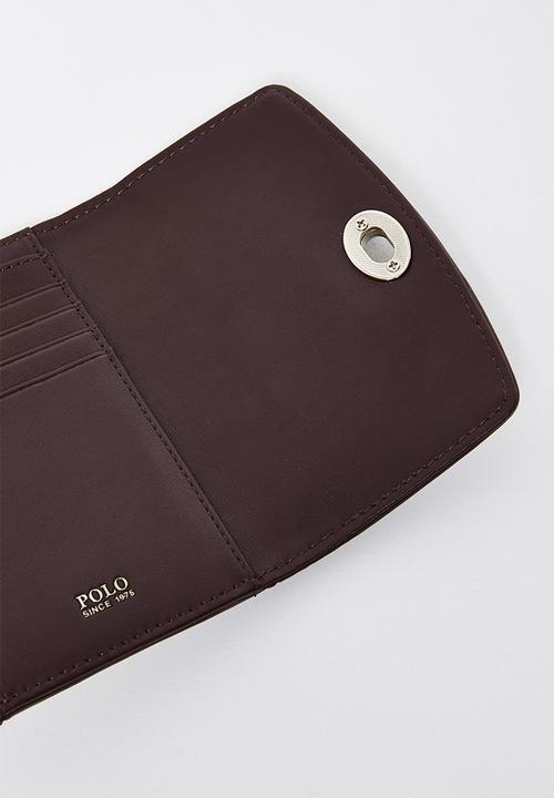 Polo Oxford Smalls Compact Trifold Purse - One Size
