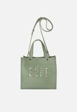Elle Cut Out Small Shopper Bag In Green