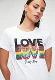 Sissyboy T31101 Ladies Maxime Logo Top White