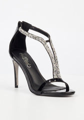 Miss Black Ladies Jazz 18 Heels Black