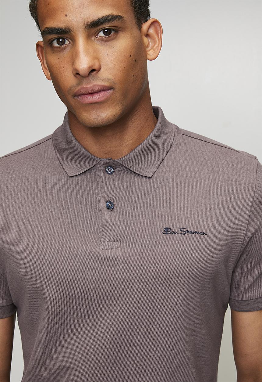 Ben Sherman Mens Golfer In Cocoa