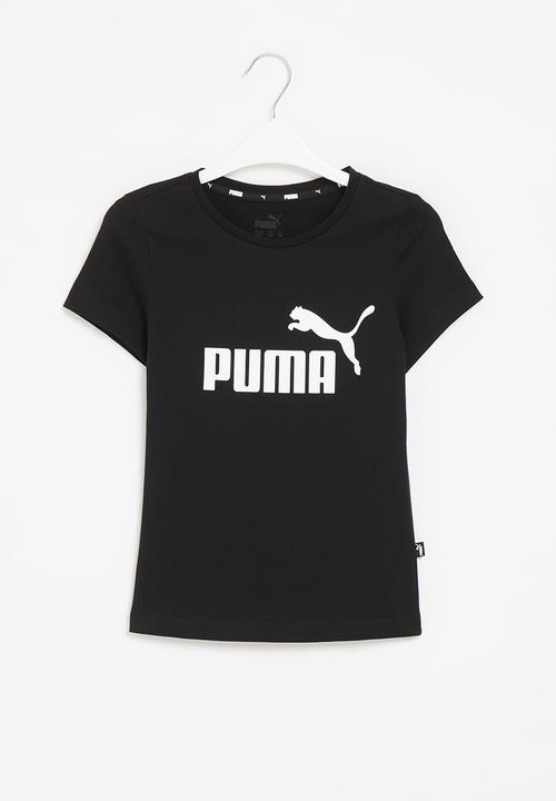 Puma Ess Logo Tee G Black