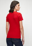 Polo 0055240 Wmn Allie Ss T-Shirt  Red