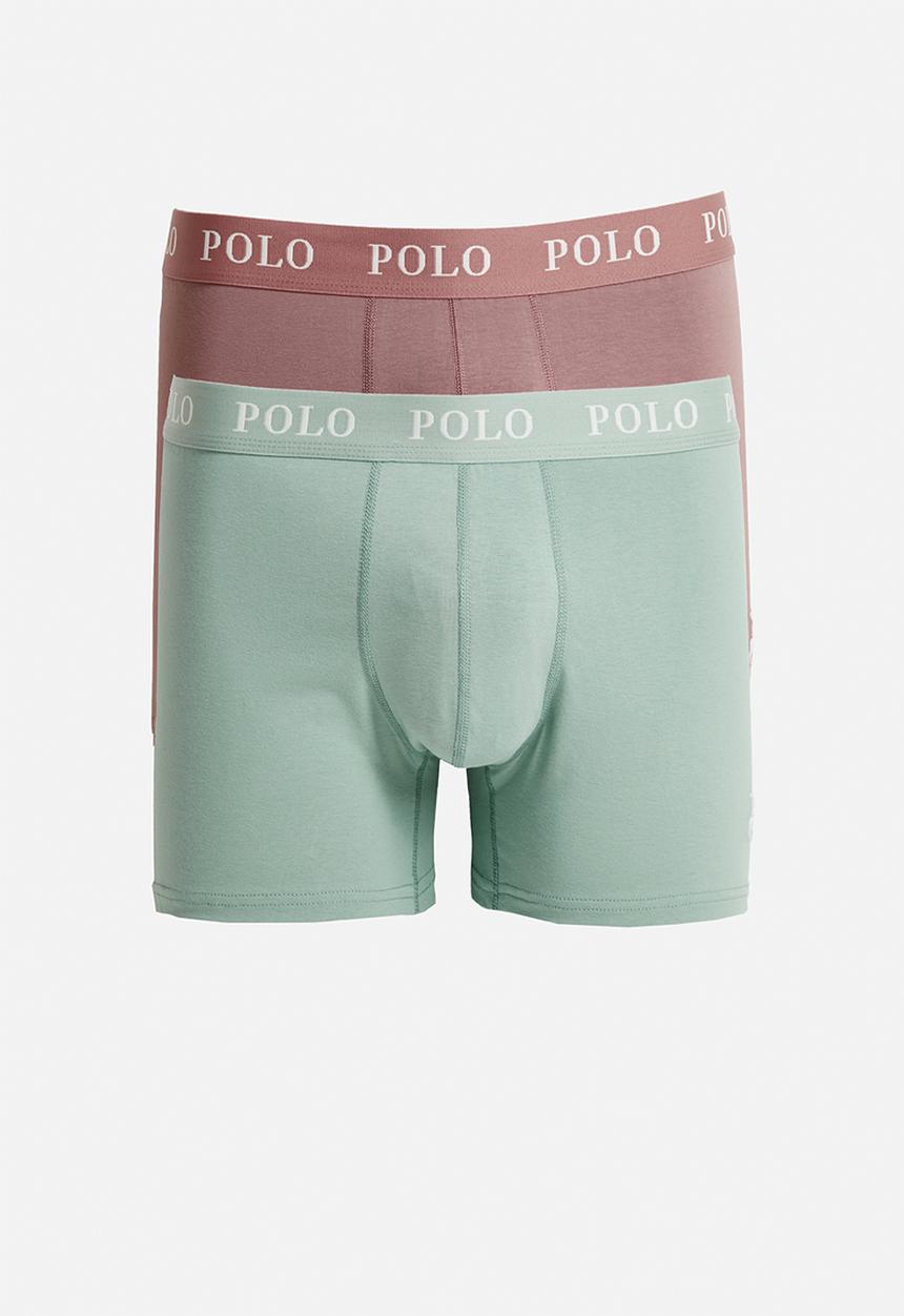 Polo Mens 2 Pack Boxers In Multi