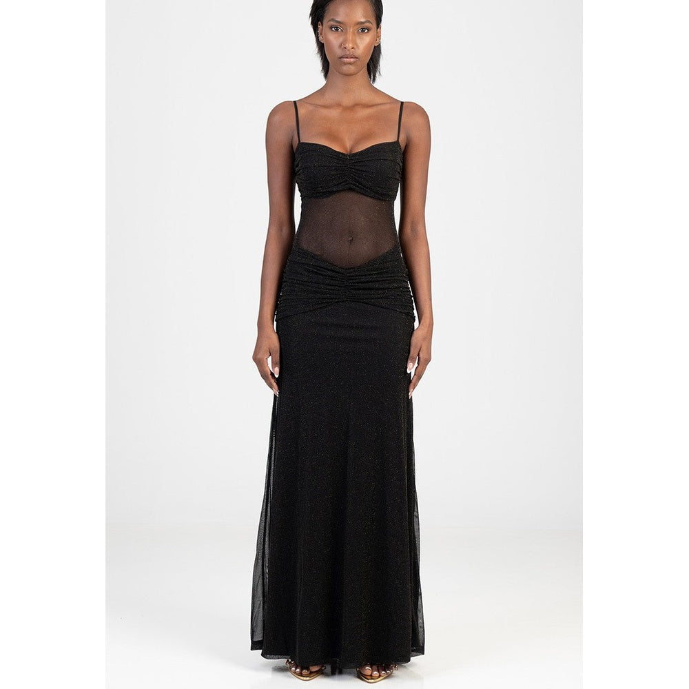 Sissy Boy Electric Energy Maxi Dress In Black