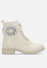 Footwork Fwl01566 Womens Macqueen Boots Beige