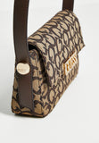 Guess Tracie Shoulder Bag Brown
