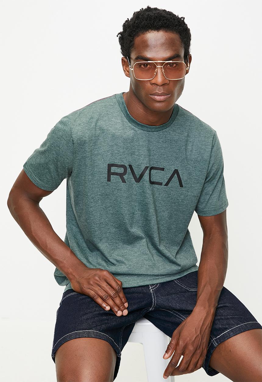 Rvca Big Rvca Ss Red Stitch Balsam Green