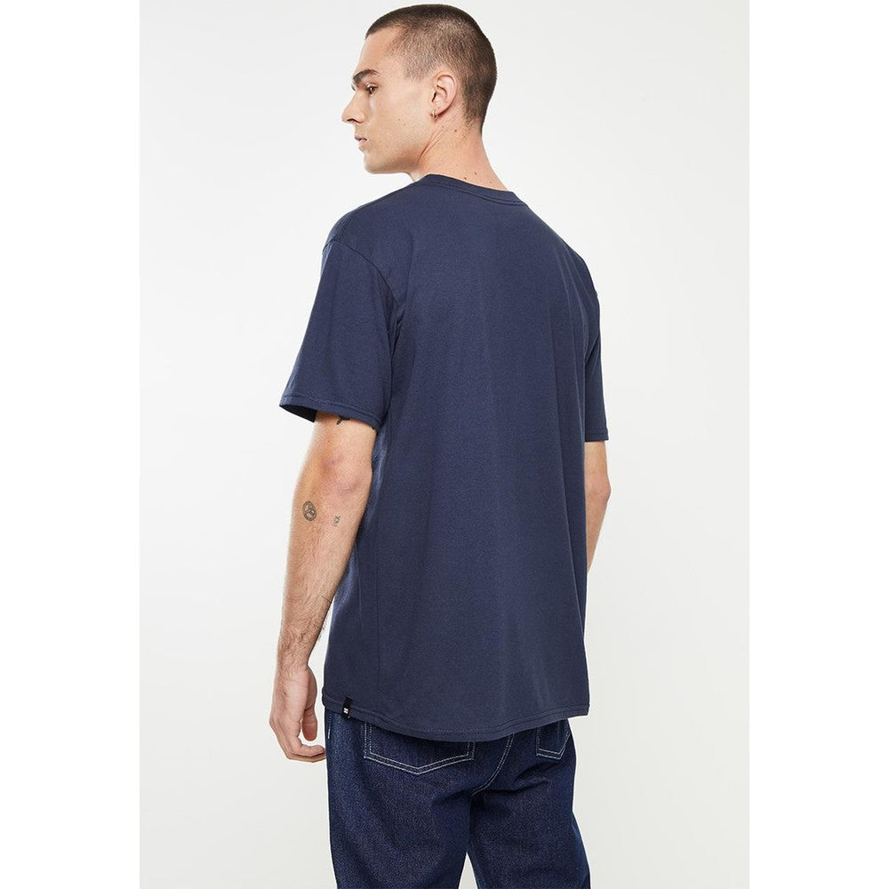 DC Shoes Star Short Sleeve T-Shirt In Navy Blazer