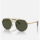 Rayban Mens Black Lens Sunglasses In Gold