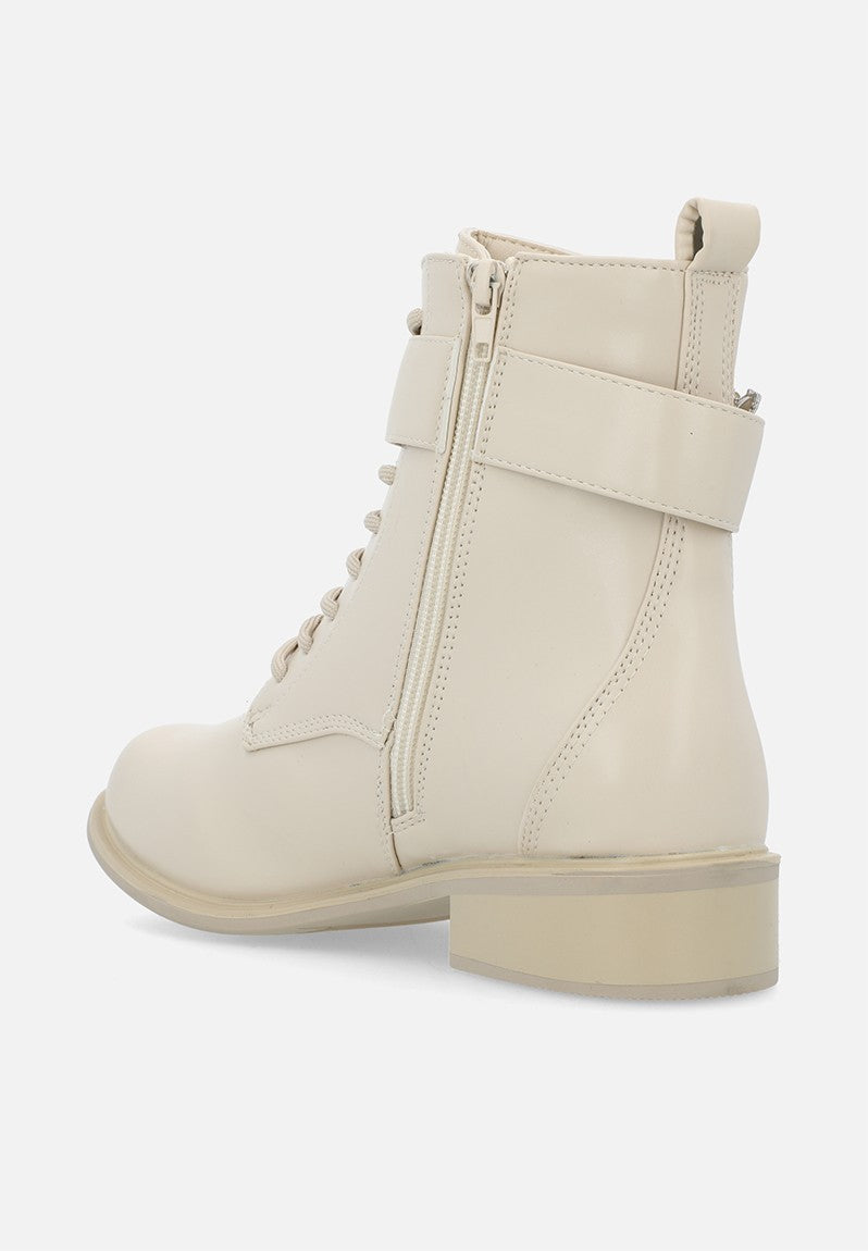 Footwork Fwl01566 Womens Macqueen Boots Beige