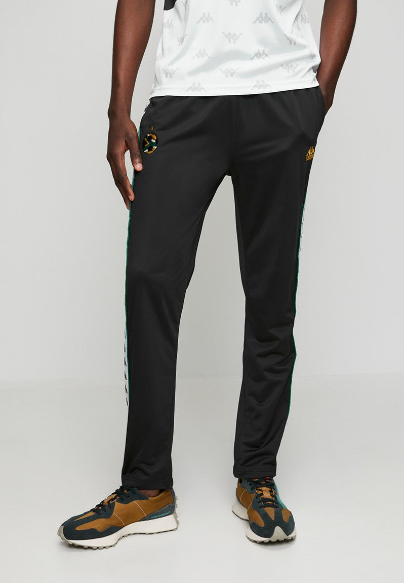 Kappa Bafana 30th Anniversary Trackpants In Black