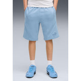 Puma Boys Essentials Small No 1 Logo Shorts In Zen Blue