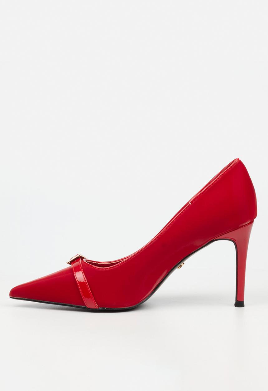 Butterfly Feet Ladies Venice 1 Heels In  Red
