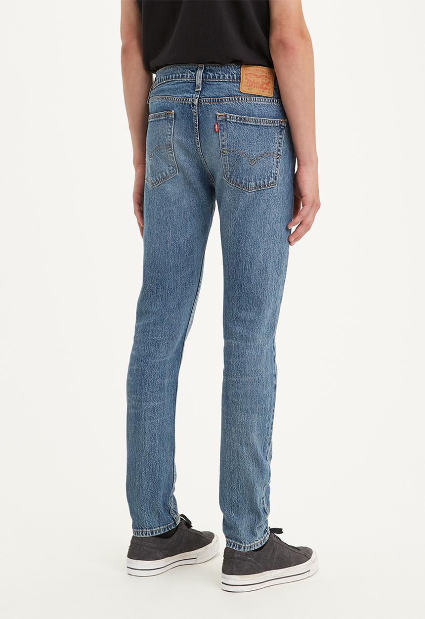 Levis Mens 510 Skinny Jeans In Comet Dusk Blue