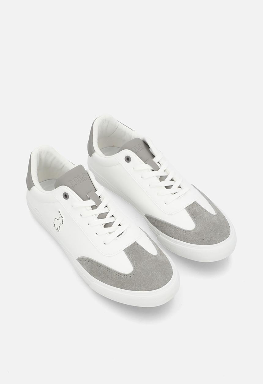 Polo Mens Rubberized Sneakers In White