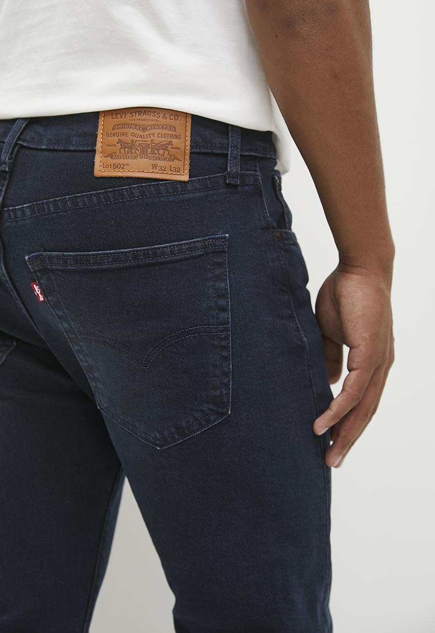 Levis Mens 502 Taper Za Chicken Of The Woods Adv Jeans In Navy