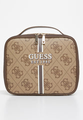 Guess Kallisto Cosmetic Organizer Case Latte