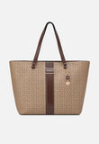 Guess Isabella Tote Bag In Walnut