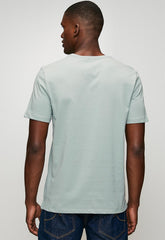 Pringle Mens Gerald Embroidery T-shirt In Sage
