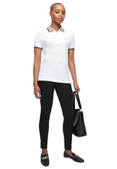 Polo 0048970 Wmn Madison Ss Golfer  White