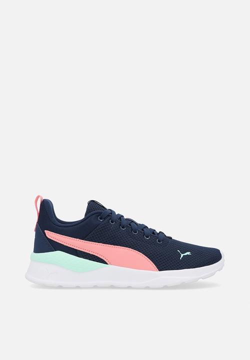 Puma Girls Anzarun Lite Jr Shoes in Blue and Pink