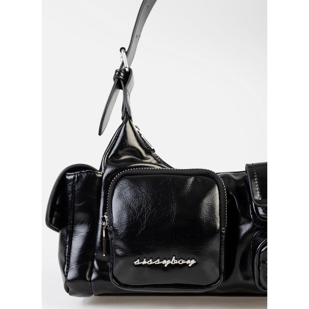 Sissy Boy Cameron Bag With Cargo Front & Side In Black