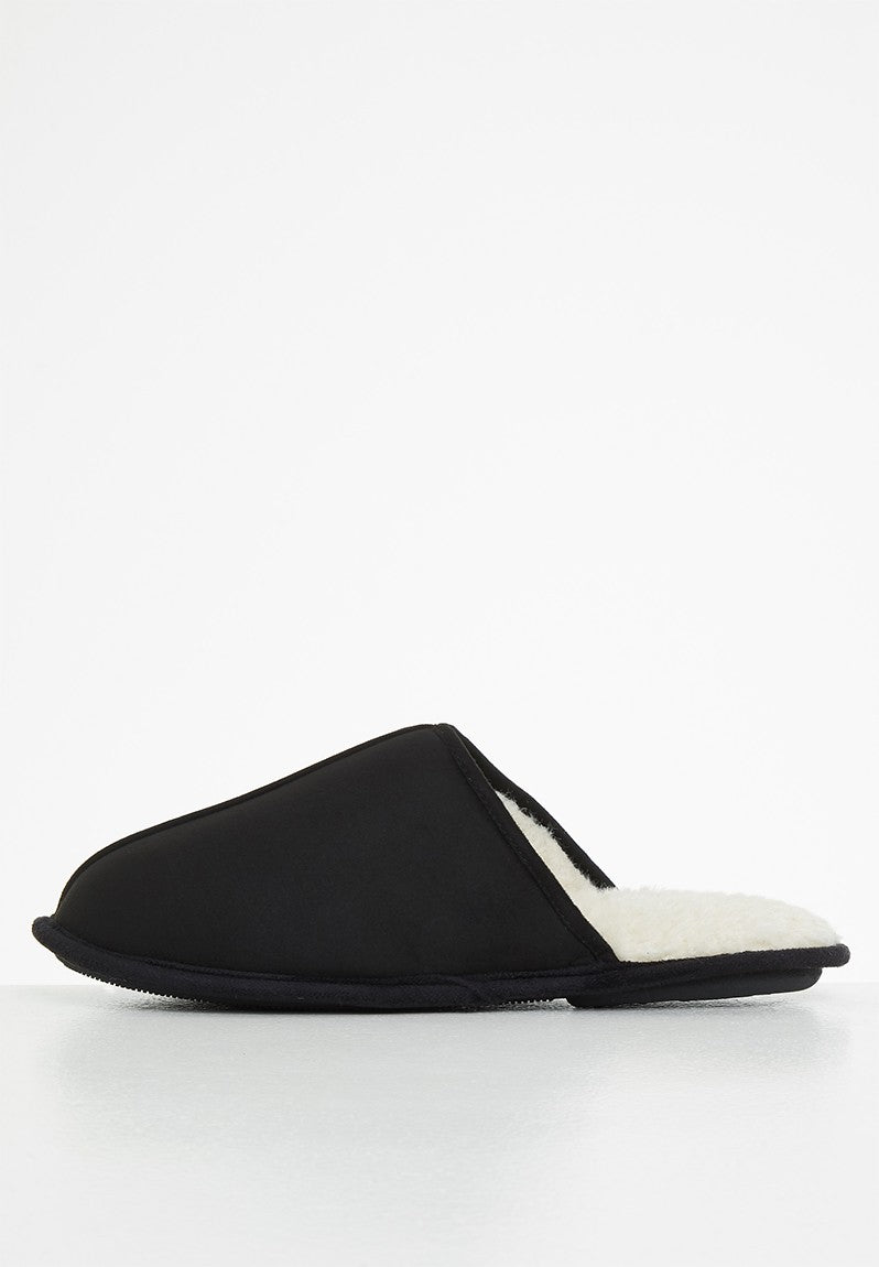 Hush Puppies Martin Mens Slippers  Black