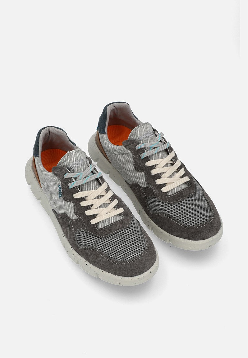 Jeep Mens Grey/Multi Tabasco Run Shoes