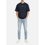 Polo Mens Pjc Contrast Hd T-Shirt In Navy