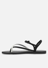 Ipanema Womens Elegant Sandals In Black & Silver