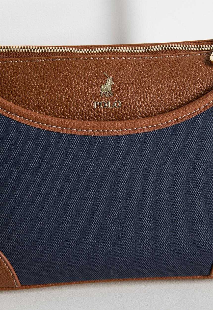 Polo Womens Cabana Sling bag With Side Pocket In Blue