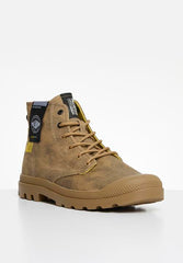 Palladium 74389 Mens Pampa Surplus Shoes Camel