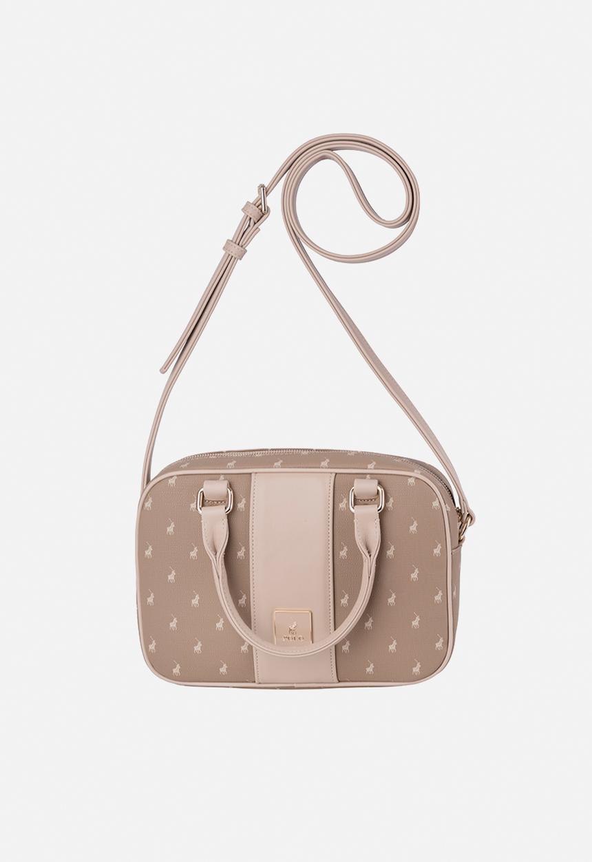 Polo Kensington Camera Bag with Top Handle In Brown