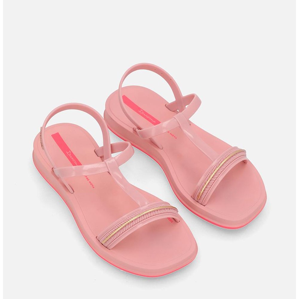 Ipanema Girls Glow Sandals In Pink & Gold
