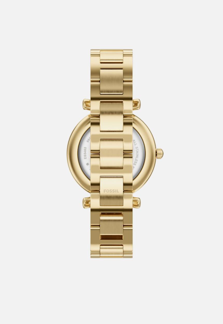 Fossil Womens Carlie Watch In Gold