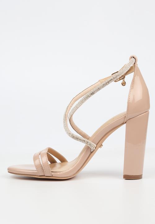 Miss Black Ladies Border 5 Heels Nude