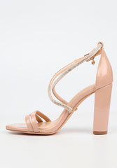 Miss Black Ladies Border 5 Heels Nude