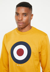 Ben Sherman Mens Dijon Target Crew Sweater