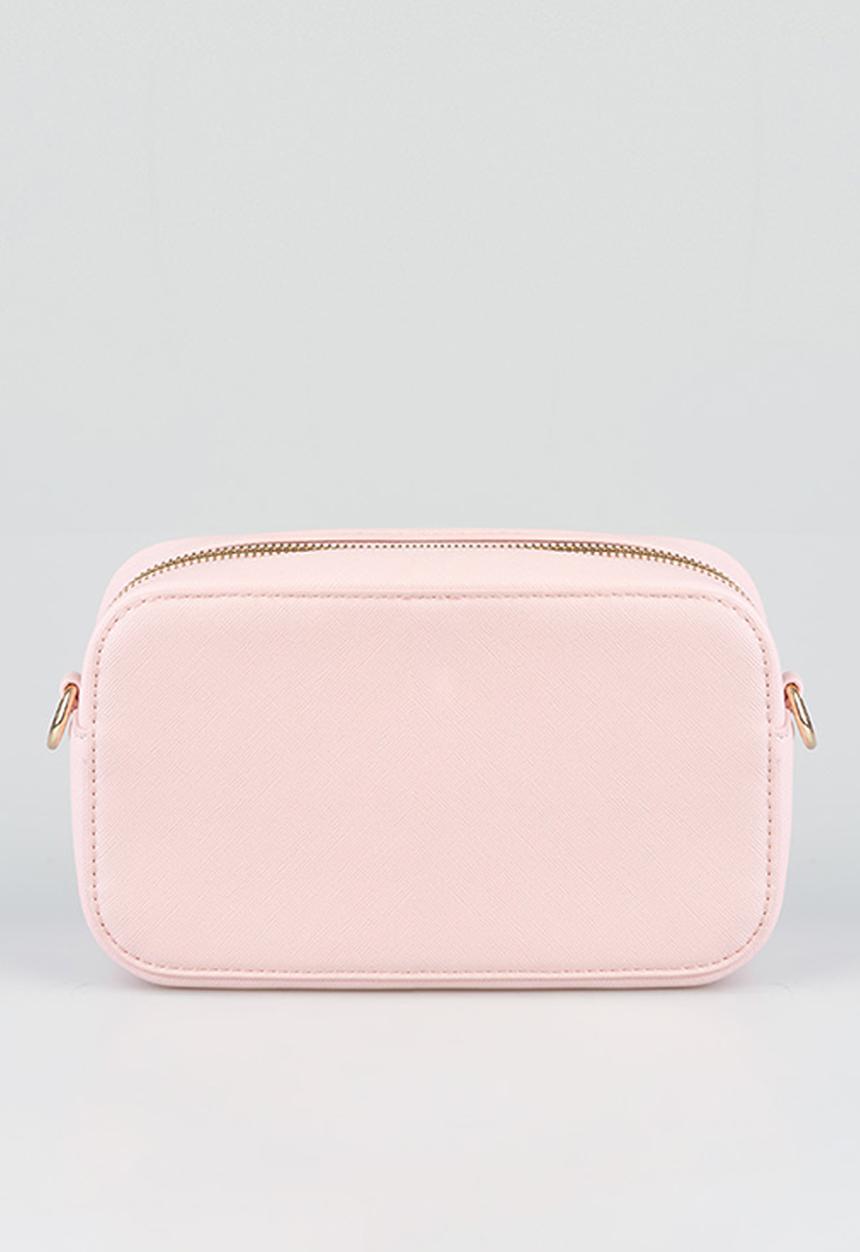 Sissyboy Basic Camera Sling Bag In Pink